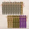 Set of OwlForest Hand-Dyed Threads for the “Moon Deer” Chart (Thread Trade n.a. Kirov)
