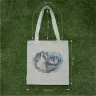 “Cattus” Linen Shopping Bag 