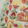 Printed embroidery chart “Harvest Season. Peppers”
