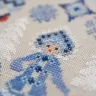 Схема для вышивания «Снегурочка»