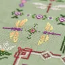 Printed embroidery chart “Ringing Dragonflies”