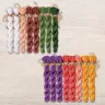 Set of OwlForest Hand-Dyed Threads for the “Llamas” Chart (DMC)