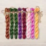 Set of OwlForest Hand-Dyed Threads for the “Ringing Dragonflies” Chart (Thread Trade n.a. Kirov)