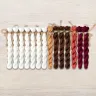 Set of OwlForest Hand-Dyed Threads for the “Winter Scenes” Chart (Thread Trade n.a. Kirov)