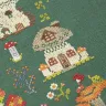 Embroidery kit “Мushroom Houses”