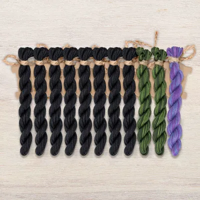 Набор ниток OwlForest для схемы «Волшебный рецепт» (ПНК)