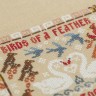 Схема для вышивания  «Пословицы. Birds of Feather»