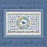 Digital embroidery chart “Spring Alphabet” Russian Letters