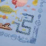 Printed embroidery chart “Playful Fish”
