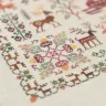 Digital embroidery chart “Deer Forest”
