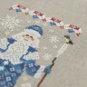 Printed embroidery chart “Christmas Team”