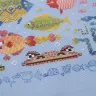 Digital embroidery chart “Playful Fish”