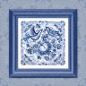 Схема для вышивания «Синие птицы»