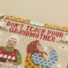Digital embroidery chart “Proverbs. Grandma and Eggs”