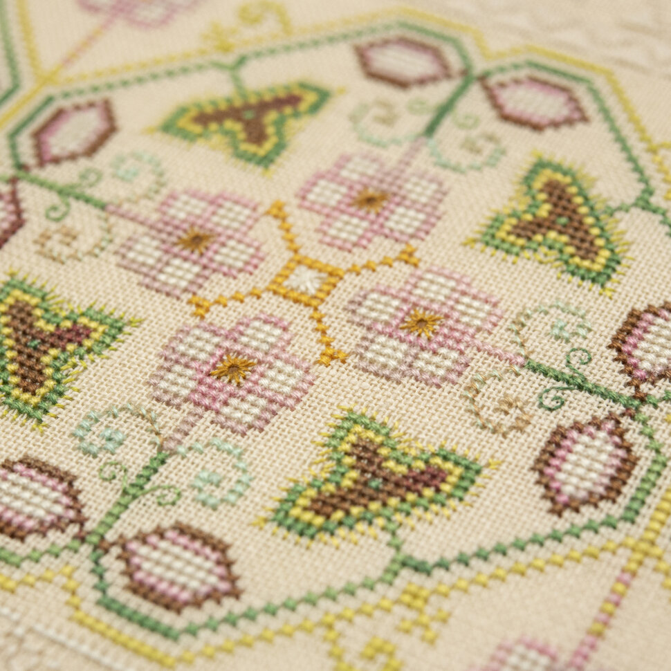 Digital Embroidery Chart English Band Sampler Owlforest Embroidery