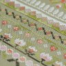 Схема для вышивания «Персиковые журавли»