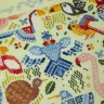 Printed embroidery chart “Exotic Birds”