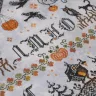 Printed embroidery chart “Autumn Night Alphabet” Russian Letters