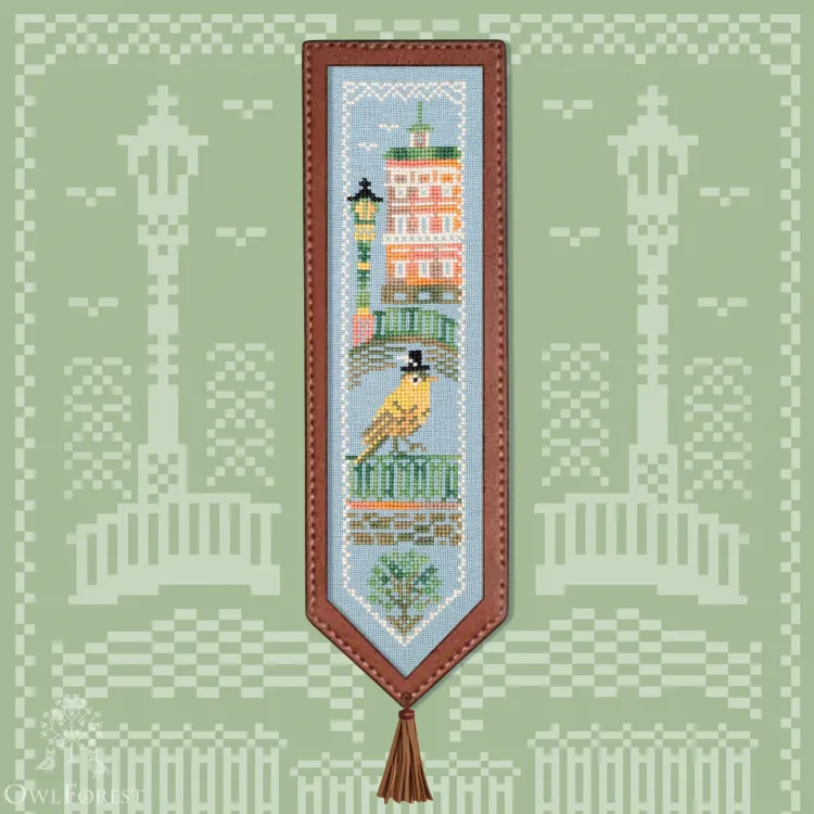 Бесплатная схема для вышивания «Чижик-пыжик» – Owlforest Embroidery