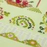 Digital embroidery chart “Summer cottage”