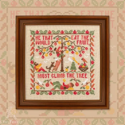 Электронная схема «Пословицы. Fruit on the Tree»