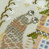 Printed embroidery chart “Snail Houses. Lilies of the Valley”