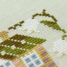 Printed embroidery chart “Snail Houses. Lilies of the Valley”