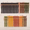 Set of OwlForest Hand-Dyed Threads for the “Autumn Night Alphabet” Chart RU (DMC)
