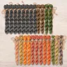 Set of OwlForest Hand-Dyed Threads for the “Autumn Night Alphabet” Chart  RU (Thread Trade n.a. Kirov)