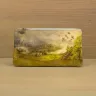 Косметичка кожаная «Романтический пейзаж»