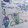 Printed embroidery chart “Swan Lake”
