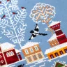 Схема для вышивания «Проводы зимы»
