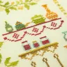 Printed embroidery chart “Sweet Home”
