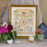 Digital embroidery chart “Sweet Home”