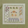 Printed embroidery chart “Summer Triptych. Tea”