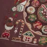 Printed embroidery chart “Ginger Snowmen”