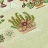 Бесплатная схема для вышивания «Комнатные растения»