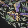 Printed embroidery chart “Amethyst Bird Night Songs”