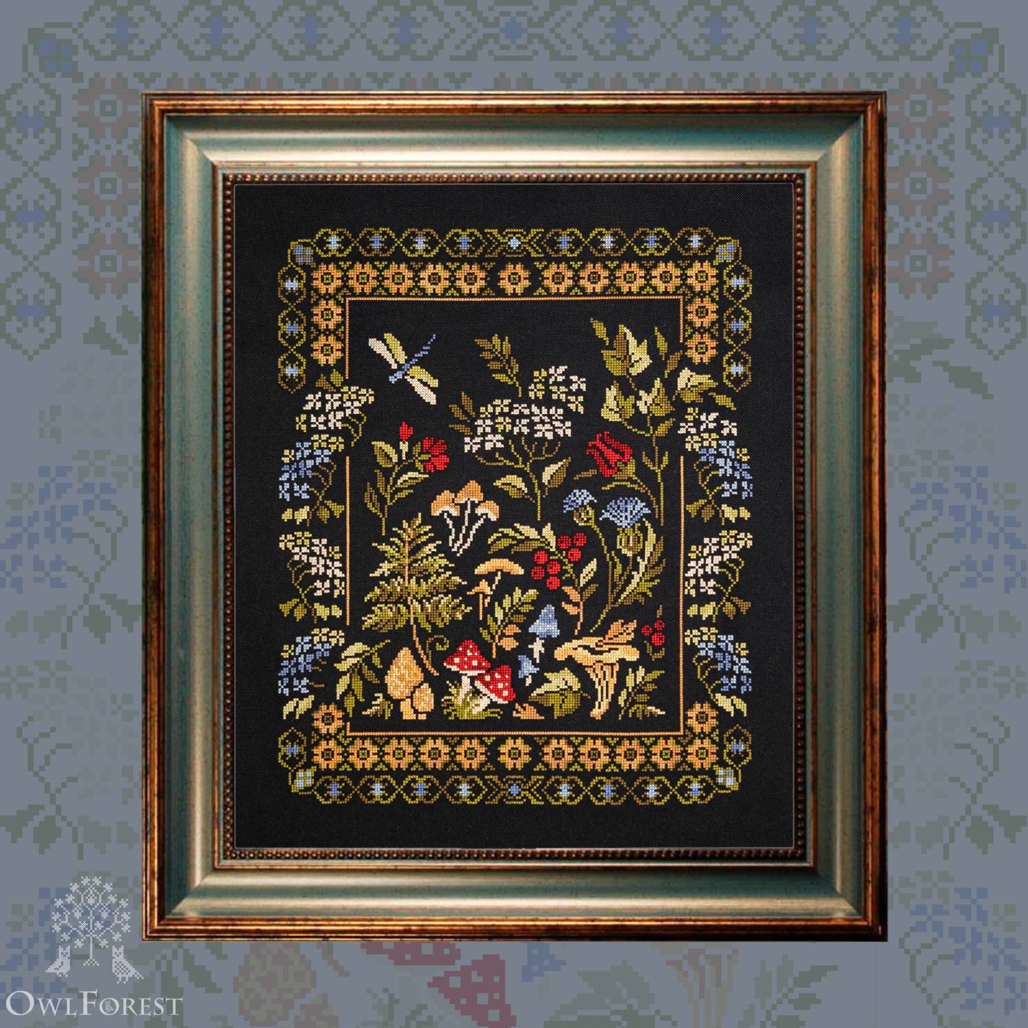 Owlforest Embroidery