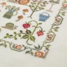 Схема для вышивания «Улиточковый сад» 