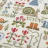 Схема для вышивания «Улиточковый сад» 