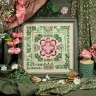 Printed embroidery chart “Showy Peony”