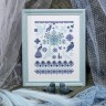 Digital embroidery chart “Bluebirds of Happiness”
