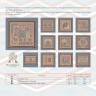 Печатная схема для вышивания «Индейские мотивы. Белки» 5 цветов