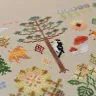 Printed embroidery chart “Enchanted Forest”