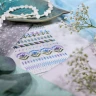 Комплект материалов для мастер-класса по мережке "Ажурные колокольчики" (ПНК)