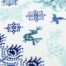 Printed embroidery chart “Bluebirds of Happiness”