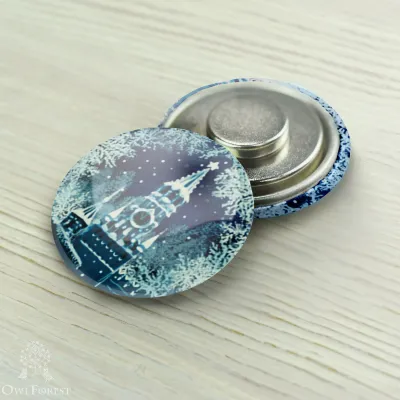 Магнитный держатель «Новогодняя ночь»