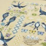 Digital embroidery chart “Swallows”