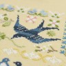 Digital embroidery chart “Swallows”